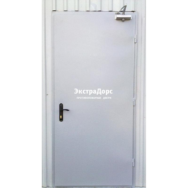 Противопожарная дверь EI 30 3 типа белая металлическая в Дзержинском  купить