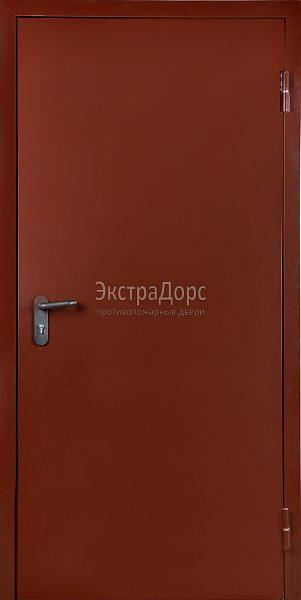 Противопожарная дверь EI 45 дымогазонепроницаемая металлическая однопольная в Дзержинском  купить