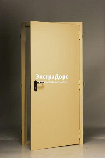 Дверь глухая противопожарная EI 30 ДМП желтая в Дзержинском  купить