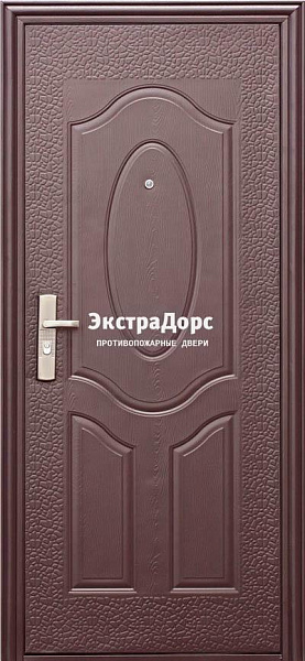 Дверь противопожарная утепленная металлическая глухая EI 30 с ламинатом в Дзержинском  купить
